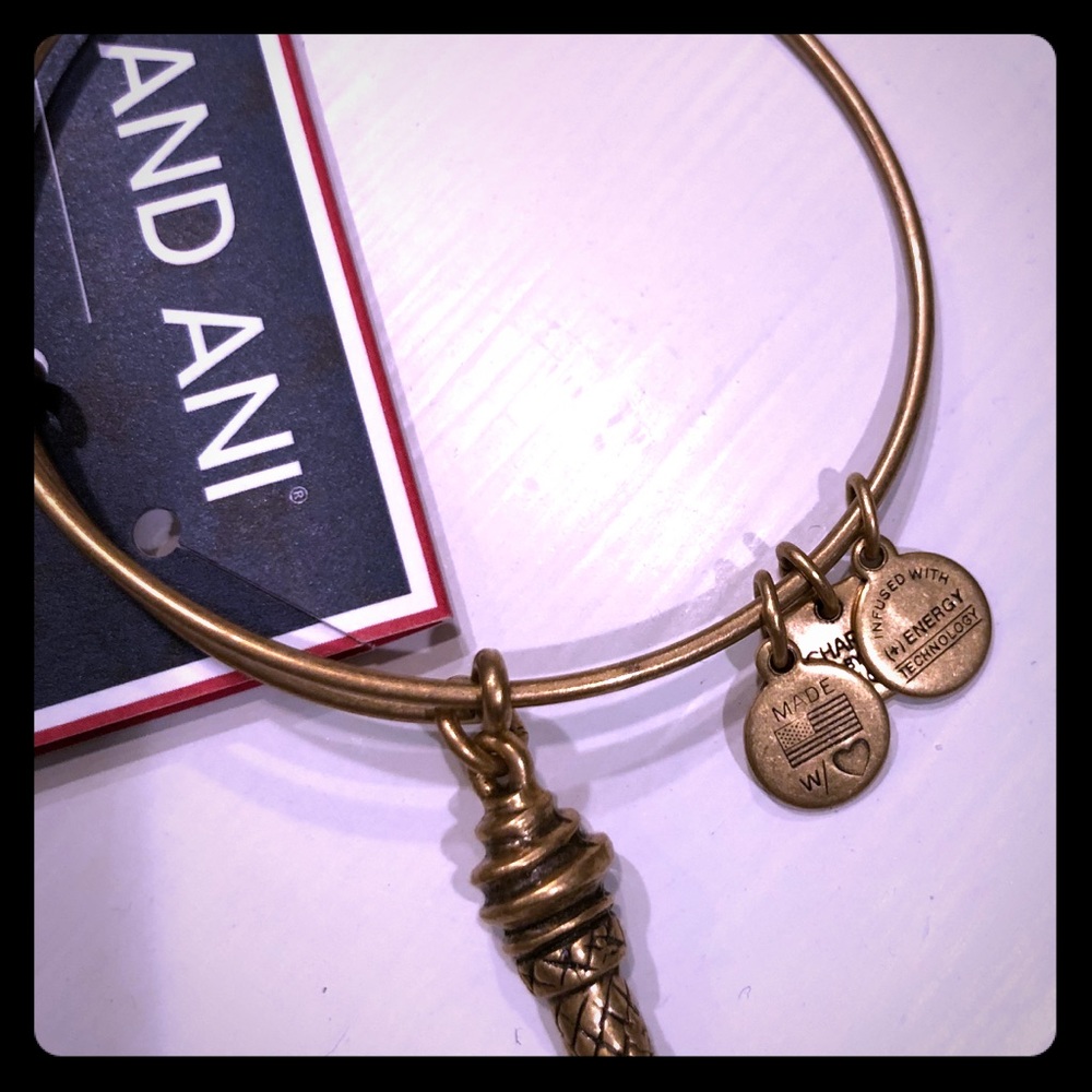 Alex and Ani Ice Cream Cone Bracelet